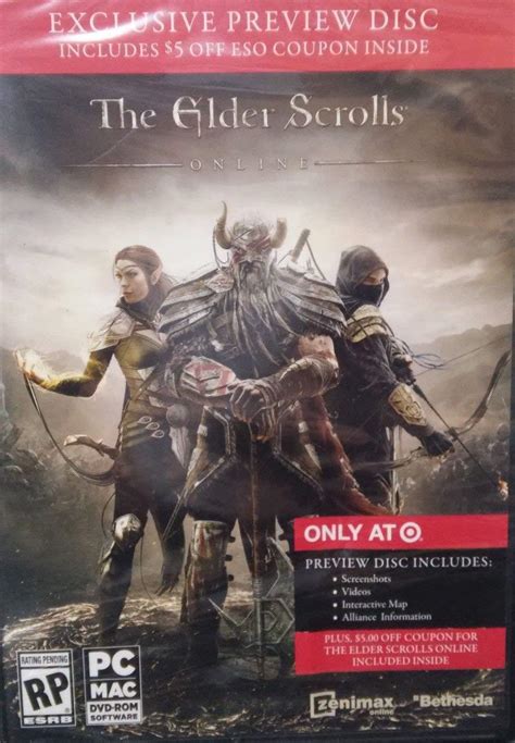 Amazon New Sealed Elder Scrolls Online Target Preorder Preview