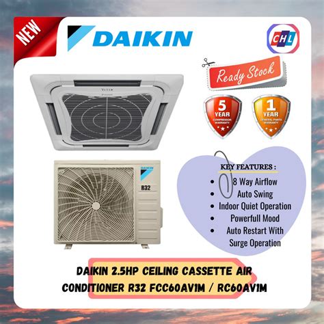 Daikin Hp Ceiling Cassette Type Air Conditioner Ffn C Free My Xxx Hot
