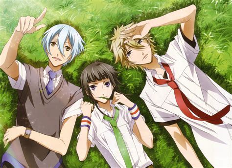 Starry Sky Series Anime Group Characters Friend Males Wallpaper