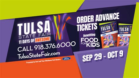 Tulsa State Fair - Advance Tickets