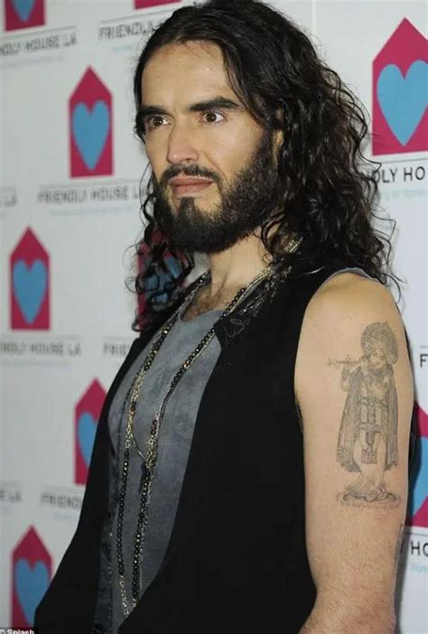 Russell Brand Tattoo Removed