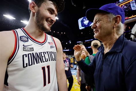 Bill Murray Cheers On Son Luke During March Madness Championship Win