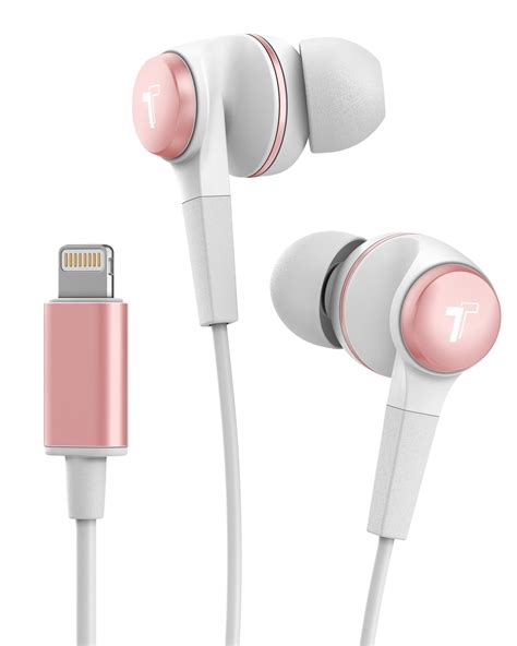 Thore Wired Earphones For Iphone Headphone Apple Mfi Certified In Ear Lightning Connector