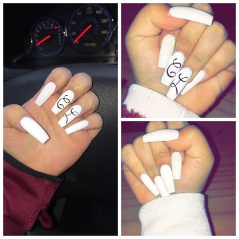 15 Uñas Con Iniciales ¡la Tendencia Que Vienes De Instagram