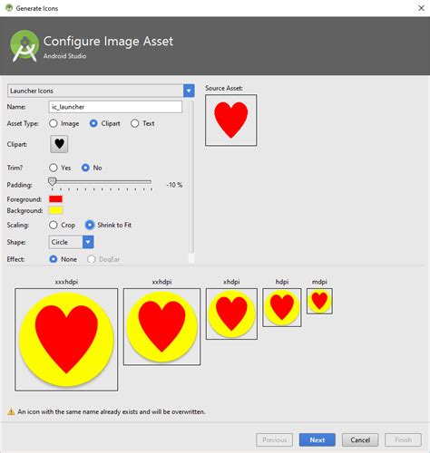 We did not find results for: Launcher Icon Generator in Android Studio | Tek Eye