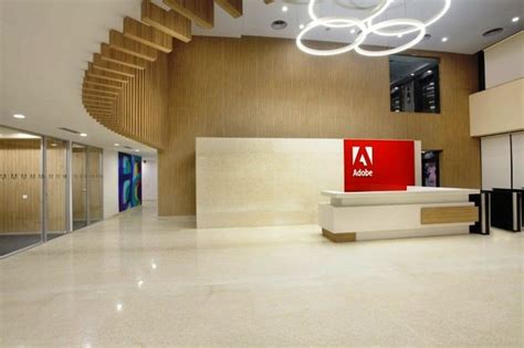 This Is How Adobes Noida Office Looks Like Office Interiors Interior Office Looks