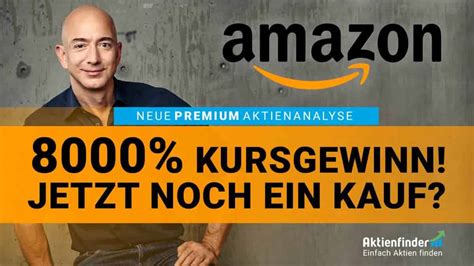 Amazon (906866 | us0231351067) mit aktuellem aktienkurs, charts, news und analysen. Amazon Aktie - 8000 Prozent Kursgewinn! Jetzt noch ein Kauf?