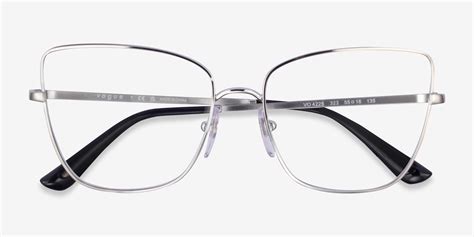 Vogue Eyewear Vo4225 Cat Eye Silver Frame Glasses For Women Eyebuydirect Canada