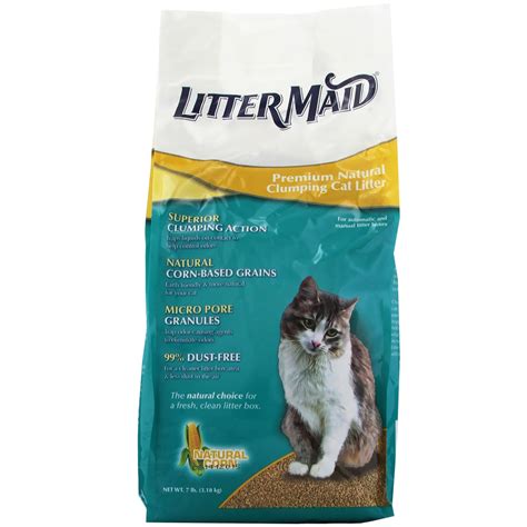 To clump or not to clump granulated clay litters remained unchallenged for nearly 40 years, with little change or refinement until thomas nelson, ph.d. Littermaid Premium Clumping Cat Litter (7 lb)