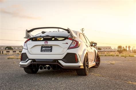 Breathtaking White Honda Civic Enhanced with Custom LED ...