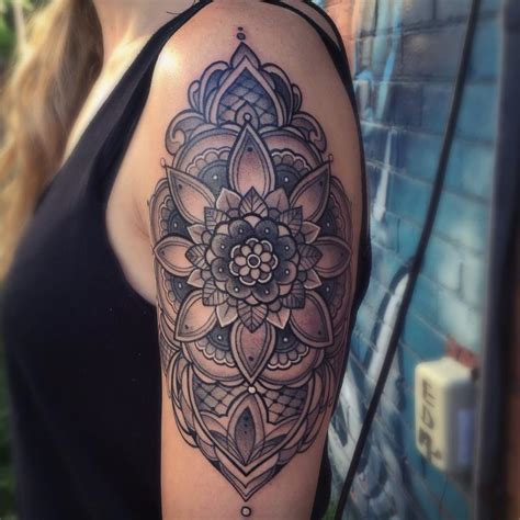 Ornamental Mandala Arm Tattoo By Laura Jade Tattoonow