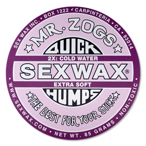 Sexwax 2 Sided 17 Diameter Sign Rs Mr Zogs Surfboard Wax