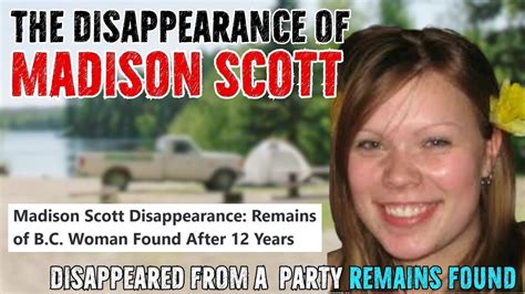 The Disappearance Of Madison Scott Youtube