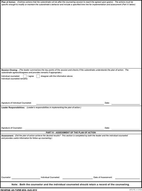 Free Da Form 485 Pdf 13kb 2 Pages Page 2