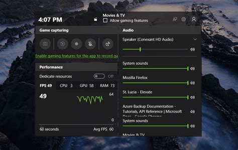 Windows 10 Tip How To View Game Performance In Game Bar
