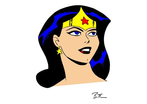 Wonder Woman Vector Coloring Practice 02 By Vectorartist888 On Deviantart