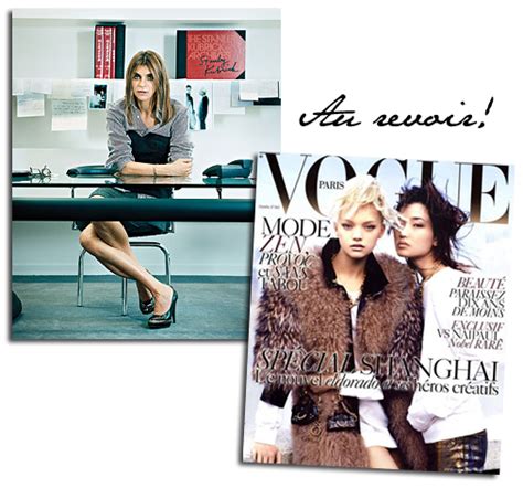 Carine Roitfeld Leaving French Vogue Emily Jane Johnston
