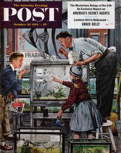 The Saturday Evening Post October 30 1954 At Wolfgangs