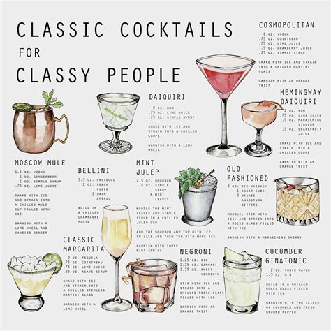 Classic Cocktails By Stine Nygard Alcohol Drink Recipes Drinks Alcohol Recipes Cocktail