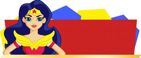 Transparent Dc Superhero Girls Clipart Wonder Woman Super Hero Girls