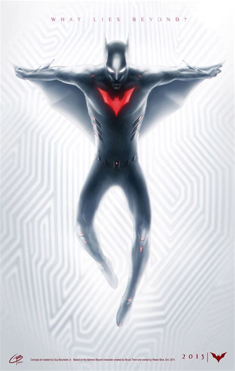 Fan Made Batman Beyond Movie Poster Sort Of Batman Meets Tron Bob