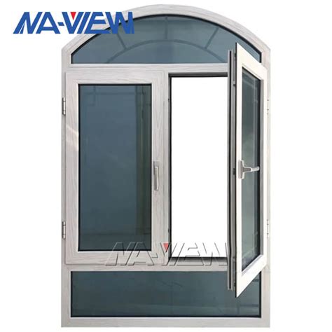 Guangdong Naview Double Tempered Glass Aluminum Casement Windows