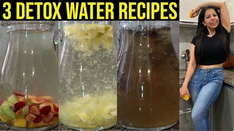 3 Detox Water For Weight Loss Monsoon Infused Water To Lose Belly Fat Cleanse And Debloat Youtube