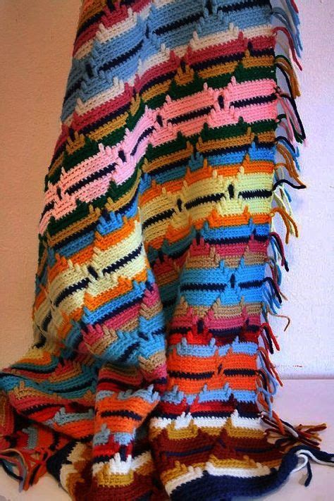 Crochet Navajo Indian Diamond Patterns Crochet Blanket Patterns