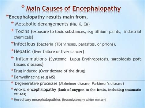 Encephalopathy With Eeg Based Grading