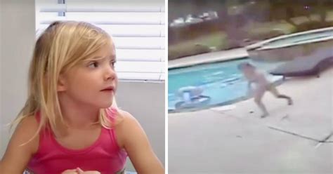 Courageous Year Old Girl Leaps Into Pool To Save Mom From Drowning After She Has A Seizure
