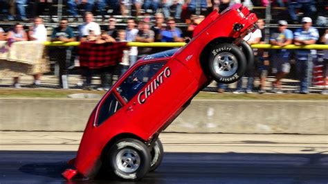 1974 Ford Pinto Wheelie At The Drag Strip Team Chinto Youtube