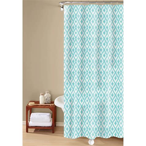 Kalahari Ikat Ogee Jacquard Shower Curtain Shower Curtains And Hooks