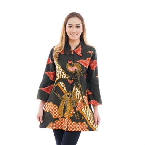 Rok panjang bisa digunakan pada acara yang formal maupun santai. 30+ Model Baju Batik Wanita Kantor (MODERN & LENGAN PANJANG)