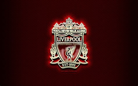 Premier league champions 2020 liverpool fc wallpapers. Liverpool Fc, Glass Logo, Red Rhombic Background, Lfc ...