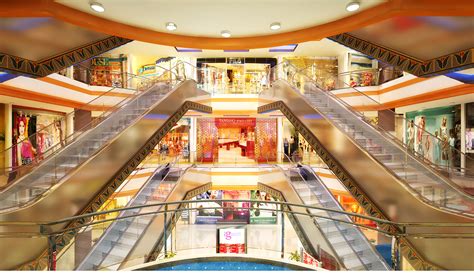 Shopping Mall Interior Visualization In 3d On Behance