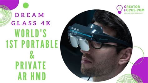𝗡𝗲𝘄 𝗩𝗶𝗱𝗲𝗼 📹 👍 Worlds 1st Portable And Private Augmented Reality Glass