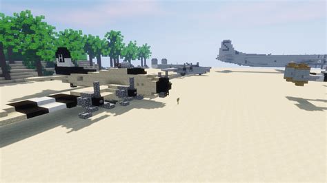 Warbirds Pack Famous World War Ii Aircraft Update Minecraft Map