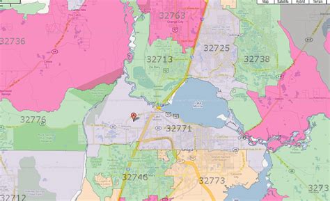 Discovering Orlando Fl Zip Code Map Map Of The Usa