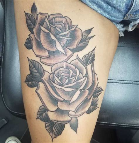 Top 81 Best Black And Gray Rose Tattoo Ideas 2021 Inspiration Guide