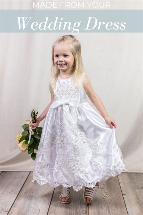 Flower Girl Dress Made From Wedding Gown Flower Girl Dresses Junior