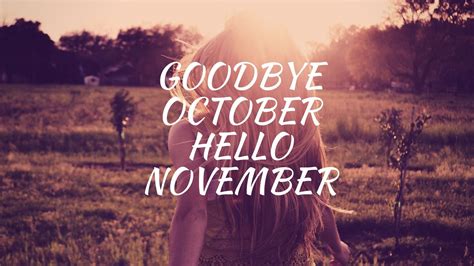 bye october welcome november hd wallpaper | Hello november, Welcome november, October wallpaper