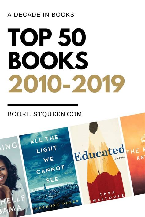 What Are The Top Books Of The Decade Check Out All The Top 50 Books