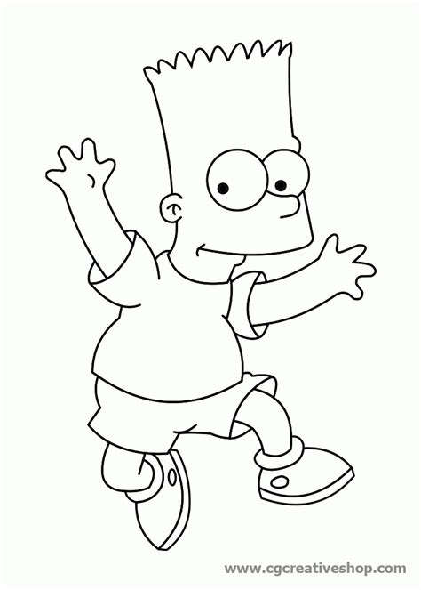 Bart Simpson Coloring Pages Super Coloring Pages Coloring Pages