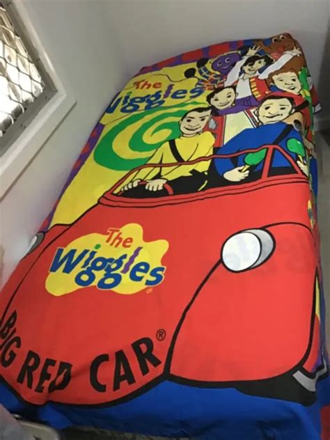 The Wiggles Big Red Car Childrens Single Bed Doona Cover Original Cast