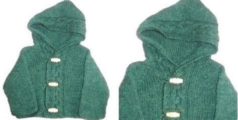 Thora Knitted Hooded Cardigan Free Knitting Pattern