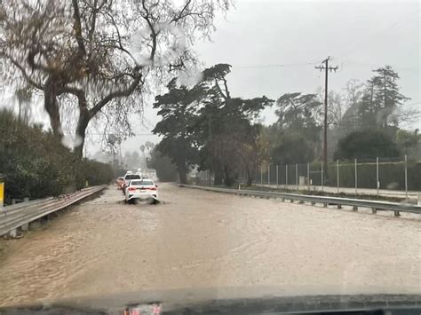 Highway 101 Closed Between Carpinteria And Santa Barbara Due To