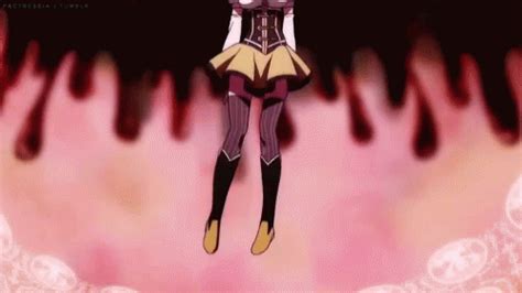 Mami Tomoe Flying Gif Mami Tomoe Flying Madoka Magica Descubre Y Comparte Gif