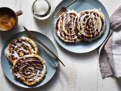 Cinnamon Roll Pancakes Recipe