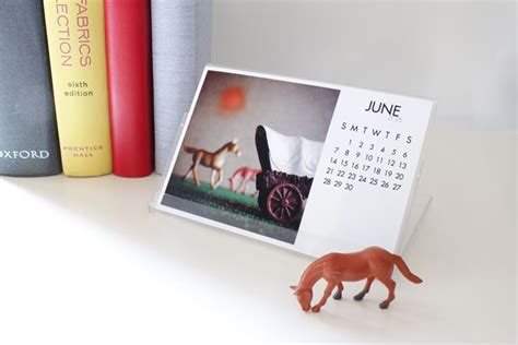 June Desk Calendar Desk Calendars Calendar Etsy