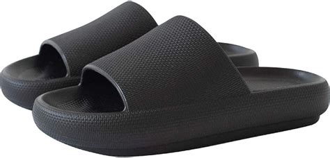 Women Men Thick Sole Bathroom Slippers Indoor Slide Sandals Non Slip Summer Platform Shoesultra